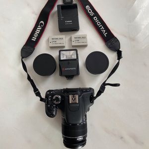 ❌❌❌sollll❌❌❌Canon Rebel EOS T3i camera with full set.